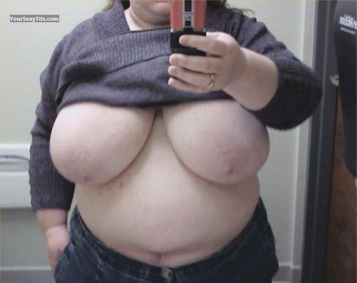Tit Flash: My Very Big Tits (Selfie) - Mrs. BushWhacker from United States